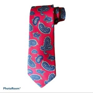 Mercedes men’s paisley silk tie